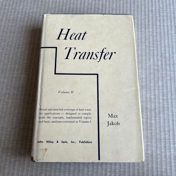 Heat Transfer Volume II Max Jakob