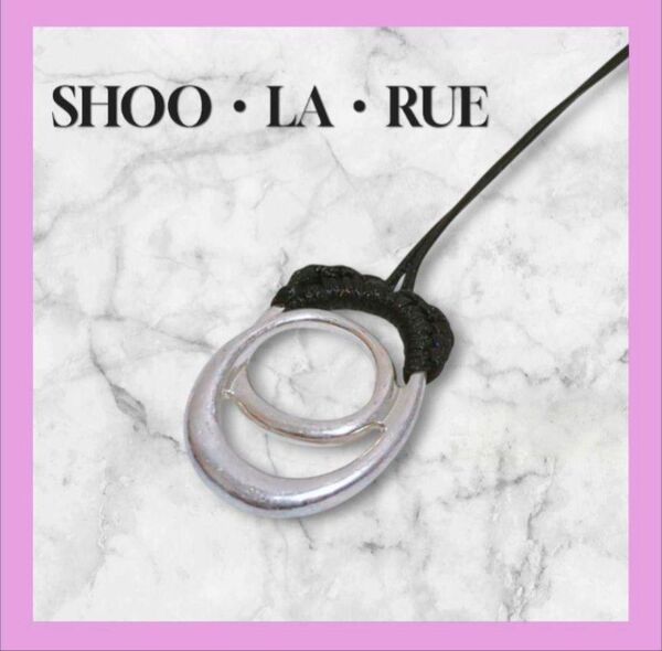 SHOO・LA・RUE ☆ シンプルモダン ネックレス メタルリング