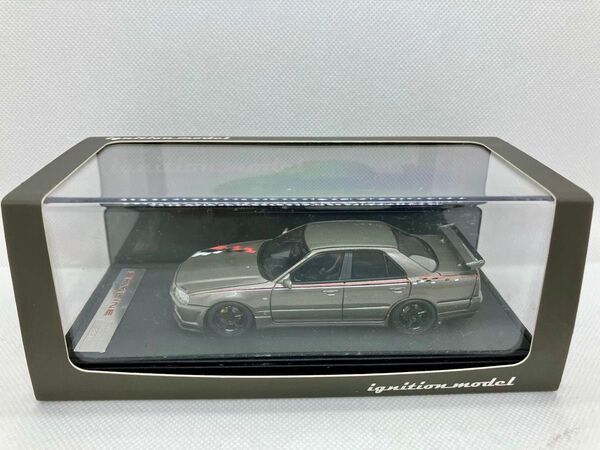 ★1/43★ニッサン スカイライン 25GT Turbo★ER34★ガンメタリック★イグニッションモデル★日産★