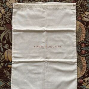【未使用】 FABIORUSCONI 巾着袋 ホワイト