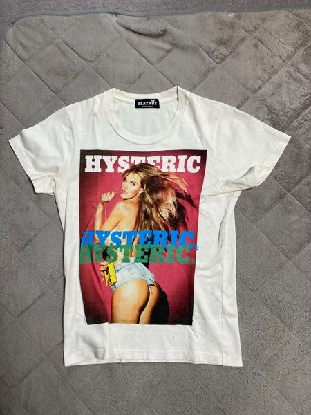 ヒステリックグラマー プレイボーイコラボ白tシャツ
