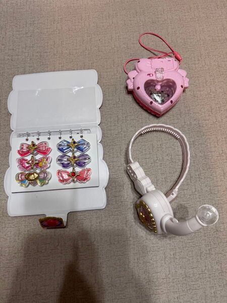 キミとアイドルプリキュア 変身アイドルハートブローチ アイドルハートインカム