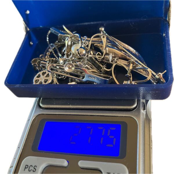 シルバー 刻印 ネックレス 指輪 27.75g SILVER ブローチ
