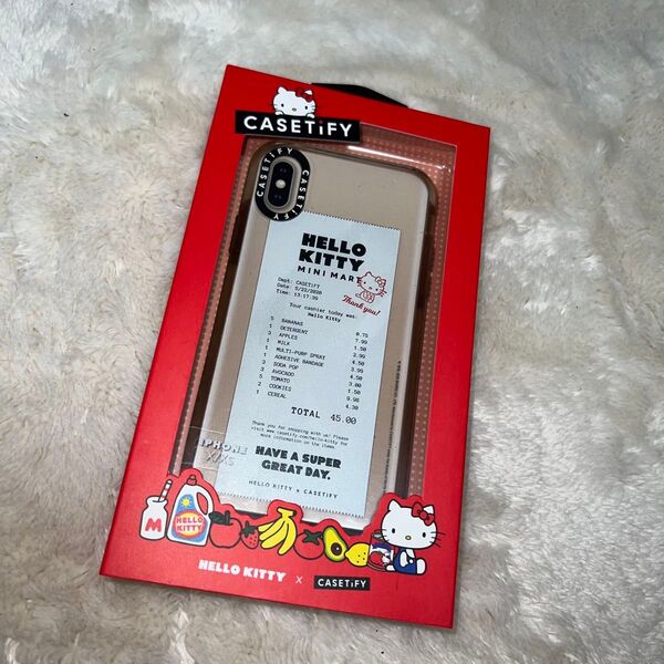 casetify アイフォンケース iphoneX XS ケース ハローキティー hellokitty サンリオ