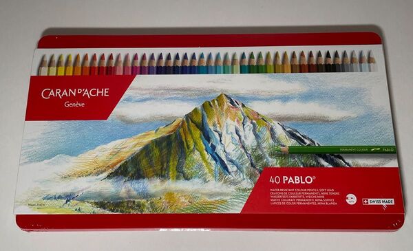 未開封 カラン ダッシュ 0666-340 パブロ油性色鉛筆 40色セット