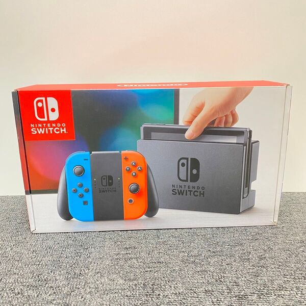 ニンテンドースイッチ Switch ネオンブルー・ネオンレッド 未対策機・初期型 本体 完品 2017年製