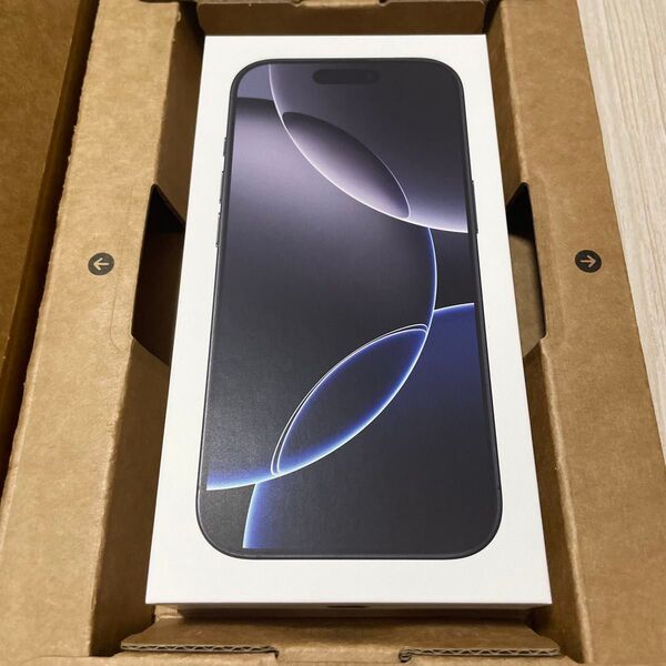 【新品未開封】iPhone 16 Pro 512GB ブラックチタニウム