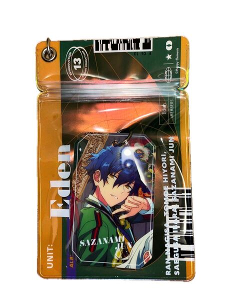 あんさんぶるスターズ あんスタ 漣 ジュン Eden TRIP ポーチ ケース ラゲッジ チャーム キーホルダー