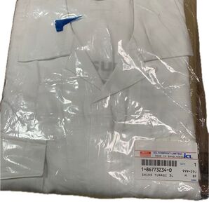 新品未使用品 ISUZU つなぎ作業服 3L 白