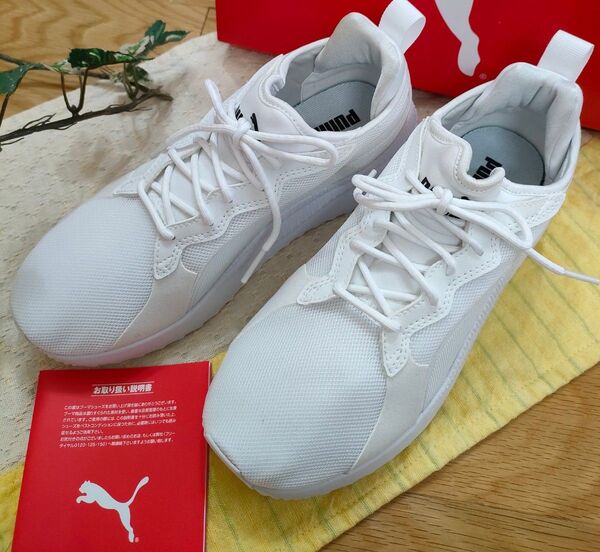 PUMA■プーマ■ペーサーネクスト・マジェスティックレゴン・スニーカー・М・23cm〜23.5cm・未使用 ホワイト