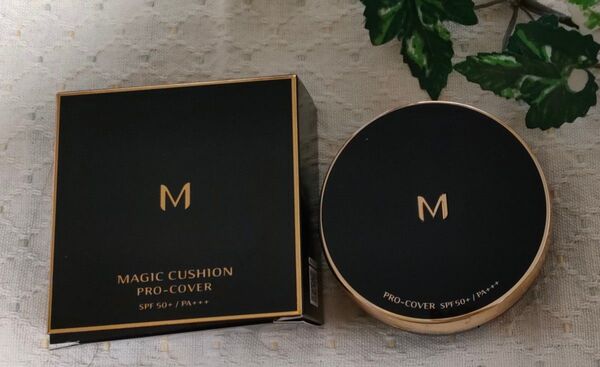 ミシャ Mクッションファンデーション プロカバー No.21 明るい肌色 SPF50+/PA+++ 新品 本体