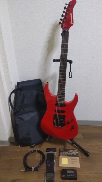 新品弦&付属品多数!!フェルナンデスギター♪
