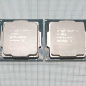 CPU intel Core i5 9500 2個セット 6.11