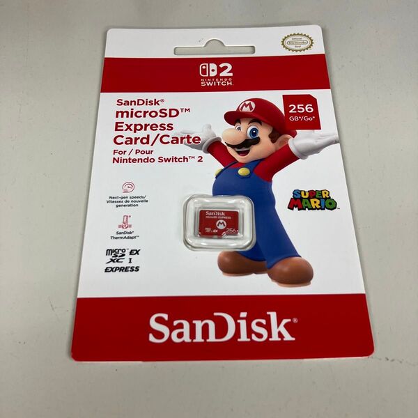 新品 SanDisk microSD Express Card 256GB ニンテンドースイッチ2 Switch 2