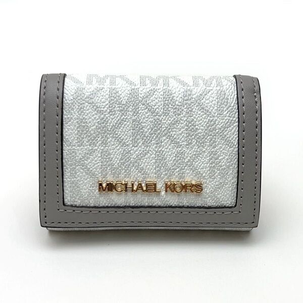 MICHEAL KORS ミニ財布 マイケルコース レザー ウォレット 三つ折り