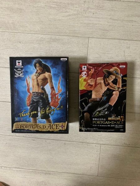 【未開封品】ワンピース ポートガス・D・エース フィギュア 2点セット