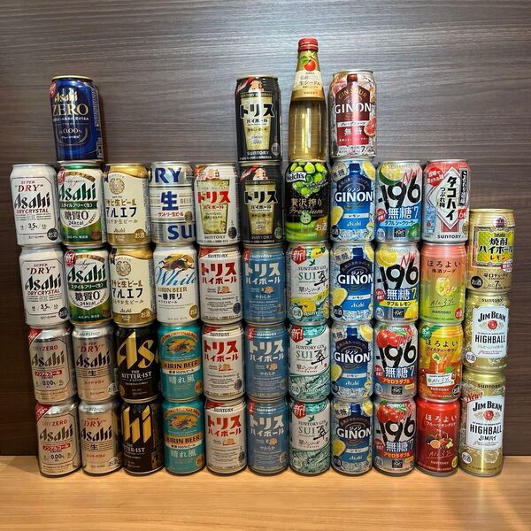 お値下げしました!早い者勝ち!まとめ売り お酒 アルコール飲料 47本セット ビール ハイボール チューハイ ウコンの力のおまけ付