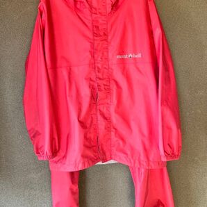 mont-bell キッズ レインウェア 130cm 上下セット
