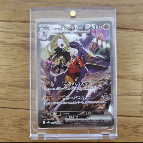 ポケモンカード シロナのガブリアスex SAR