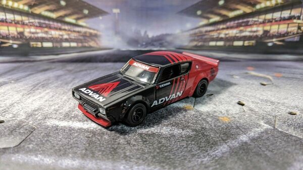 ホットウィール HotWheels プレミアム アドバン レーシング ヨコハマタイヤ スカイライン ケンメリ 日産 NISSAN