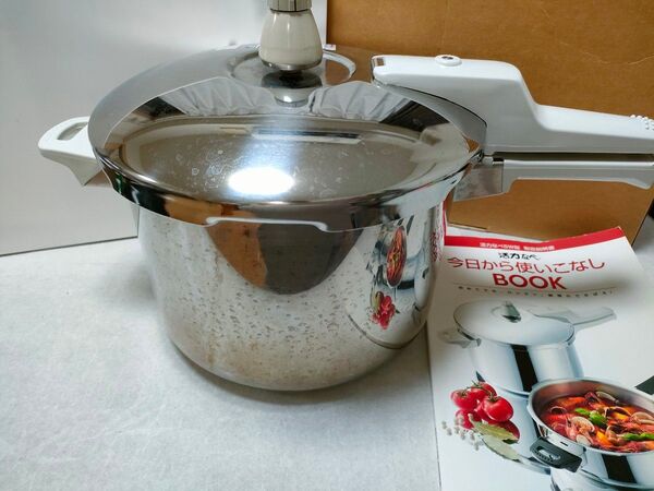アサヒ軽金属 活力鍋 圧力鍋 SW型 5.5L おもり 取り扱い説明書付 調理器具 圧力鍋