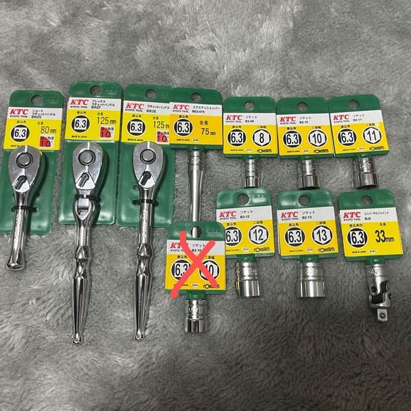 最終値下げ 未使用 KTC ラチェット エクステンションバー ジョイント ソケット各サイズ その他