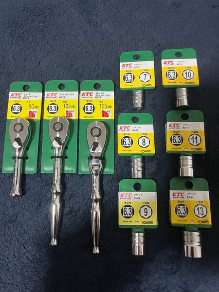 最終値下げ 未使用 KTC ラチェットハンドル ソケット