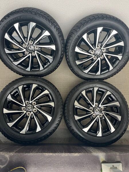 超美品 90系ノア ヴォクシー S-Z純正17インチ ホイールスタッドレスセット 新車 送料込み