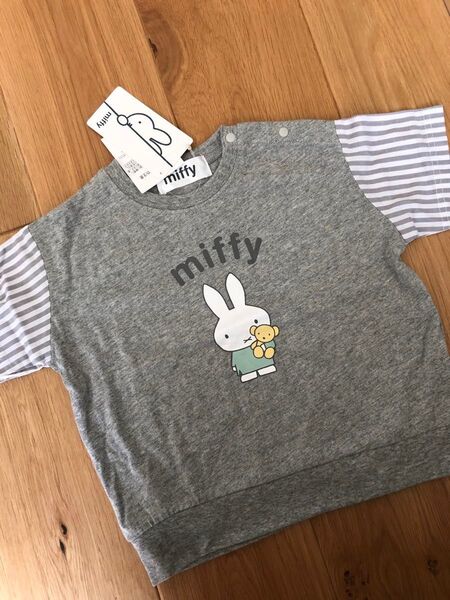 ミッフィー 半袖Tシャツ 95cm 新品タグ付き 綿100% 半袖 カットソー キッズトップス