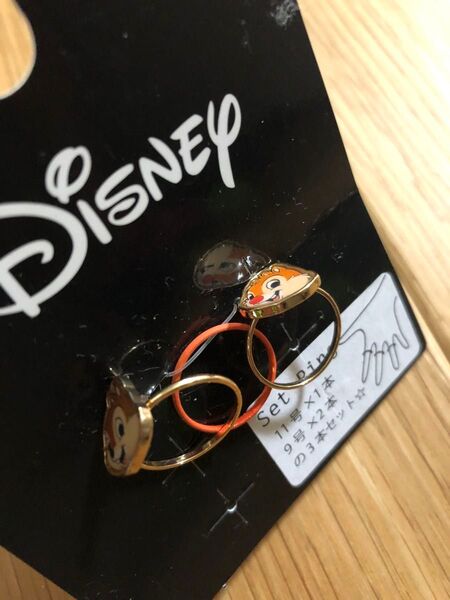 チップとデール 指輪 リング 新品 Disney ディズニー アクセサリー