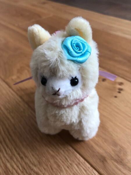 アルパカ マスコット ストラップ キーホルダー 新品 ぬいぐるみ