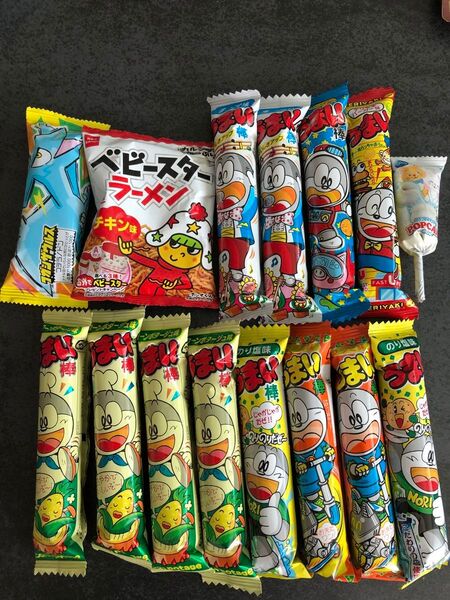 駄菓子詰め合わせ うまい棒 ベビースターラーメン ふ菓子 飴 お菓子詰め合わせ 駄菓子