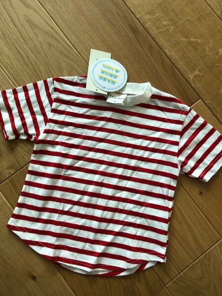 キッズ半袖Tシャツ ボーダーTシャツ 新品 90cm 吸水速乾 綿 接触冷感 半袖 半袖Tシャツ ボーダーTシャツ