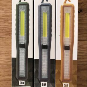 マルチスティックライト COBタイプ 災害グッズ 新品 3本 手持ちライト アウトドア 防災 軽量 作業灯