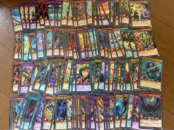 遊戯王ラッシュデュエル 余り ノーマル 字レア 150枚ほど