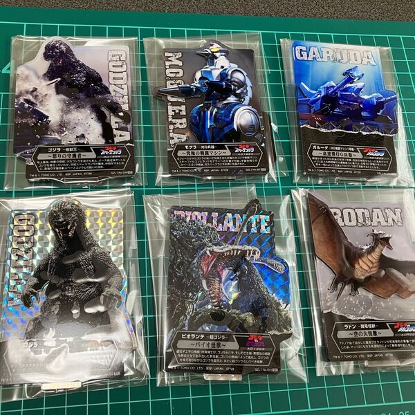 ゴジラ 一番くじ アクレクト ACLLECT セット ホロ加工 レア アクリルスタンド