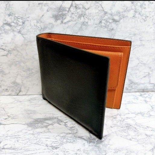 新品 財布 二つ折り財布 メンズ コンパクト 黒 カード収納 高級感コインケース 二つ折り財布 財布 札入れ スキミング防止