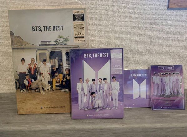 BTS, THE BEST アルバム・シングル含む4点セット