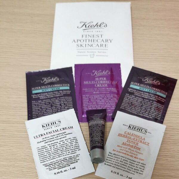 未使用 KIEHL'S キールズ スキンケア サンプルセット 6点