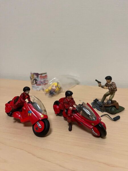 AKIRA アキラ 金田 バイク 他 フィギュア 海洋堂