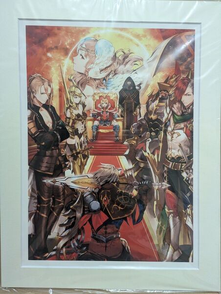 LoV3 ロードオブヴァーミリオン 円卓の騎士 複製原画 SPプリマグラフィ~Sword of Round~