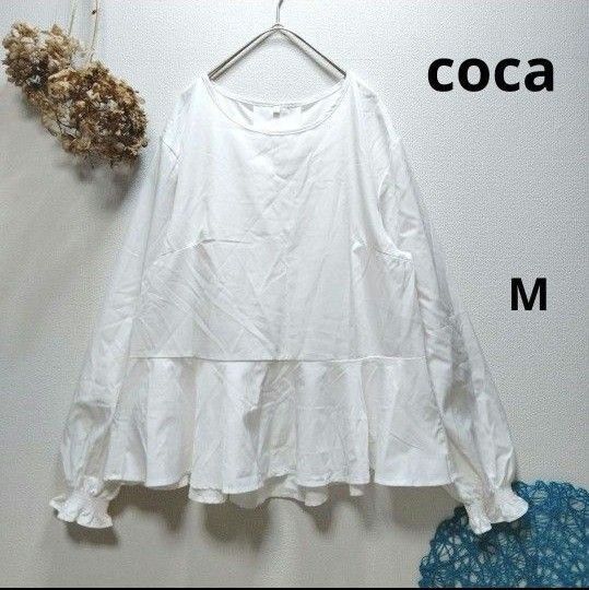 coca コカ フレアブラウス M