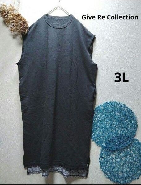 Give Re Collection ギブリコレクション ワンピース 3L