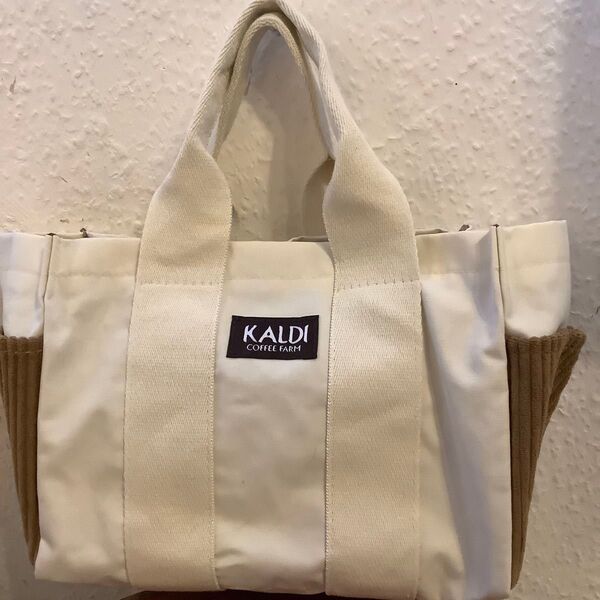 未使用 KALDI カルディ キャンバストートバッグ エコバッグ