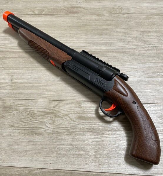 ダブルバレルショットガン マッドマックス ショート 排弾式 スポンジ弾 散弾銃 エアコキ ショットガン M870 m1887