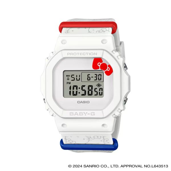 【未使用】CASIO BABY-G ハローキティ50周年 BGD-565KT-7JR HELLO KITTY コラボ 限定モデル