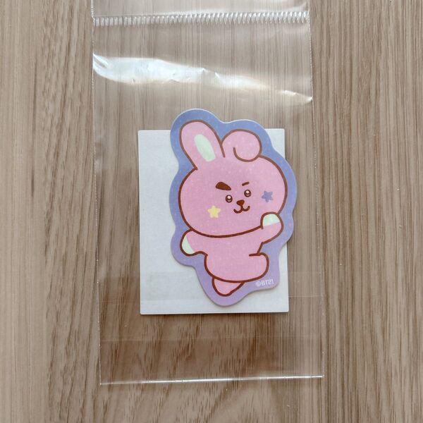 新品未開封!BT21*The Journey ホログラムステッカー COOKY