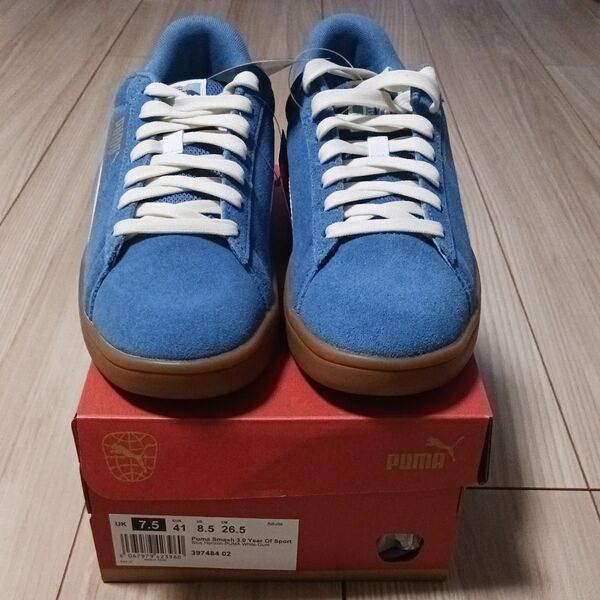 PUMA スニーカー 26.5cm ブルーSmash 3.0 Year Of Sport