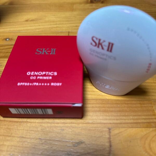 2025年新発売 SK-II SK2 ジェノプティクス CC プライマー ロージーピンク SPF50+PA++++
