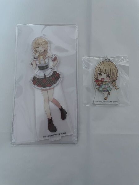 学園アイドルマスター 学マス 藤田ことね ローソン コラボ アクリルスタンド アクリルキーホルダー